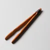 TEA TRAYS handgjorda karboniserade bambuuppsättningar Tillbehör Naturmaterial Nålklämmor Holder