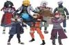 14cm Uchiha Sasuke Itachi Namikaze Minato Hatake Kakashi Gaara Jiraiya PVC Figure Figurki Model Q05226784098