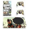 Aufkleber Grand Theft Auto GTA Haut Aufkleber Aufkleber Decal Cover für die Konsole der Xbox -Serie und Controller Xbox -Serie Slim XSS Skin Sticker Vinyl