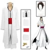 Отбеливатель косплей Aizen Sousuke Cosplay Men Costumes для женщин аниме -одежда наряды не хранения взрослых отклонений Hombre