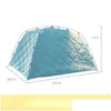 Tents And Shelters Winter Indoor1 2 3 Person Bed Tent Thickened Cotton Private Windproof Household Portable Hiking Cycling Car Awning Dhofy