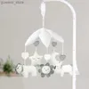 Mobils# Baby Rattles Comfort Toy Crib Crib Mobile Bracket Set da 13 PC Toys Remote Control Clockwork Box Bed Bed Bed Bed Bell Toy Y240412