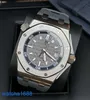 AP WRIP Watch Montre Royal Oak Offshore Series 15720St New Precision Steel Gris Mens Fashion Loisir Business Sports Machinerie de plongée