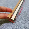 Flat Bamboo Wooden Strips Square Cudgel Model Toys Building Carving Handicraft Educational Balsa Stick Doll House Accessories