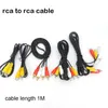 1 -метровое аудио видео 2 3 RCA Cable Male To 2 3 RCA Женская штепсельная стерео