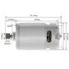 RS550 9 Tand DC Motor 10.8V-25V 21500-25000RPM 9 Tänder Enkel hastighet Mikroelektrisk motor för elektrisk borr / skruvmejsel