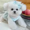 Sukienka dla małych psów odzież Puppy Chihuahua Yorkie Odzież Pomeranian Pudle Bichon FRIZE Ubrania Shih tzu kostium 240412