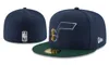 Gemonteerde hoed snapbacks maat hoed basketbal hoed Alle teamlogo-logo heren en dames buiten sport geborduurde katoenen platte schoenen gesloten elastische zon hoed gemengde bestelgroottes 7-8 m15