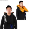 Life Vest Buoy 1 Uppblåsbar livjacka Simning Survival Jacket Professional Fishing Life Vest Manuellt uppblåst vuxen baddräkt Water Sportsq240412