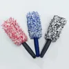 Car Wash Super Brush Plush Premium Wheels Borstel Niet-sliphandgreep Gemakkelijk om velgen te reinigen spaken wiel vat auto-accessoires