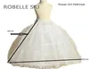 Flower Girl Petticoat Crinoline underskirt slip för liten flicka 80 cm lång 3-hoops högkvalitativ snabb frakt5454596