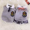 Abbigliamento per cani da compagnia Abbigliamento uniforme per camicia da cucciolo chihuahua ropa perro 240328