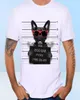 Nouveau arrivée 2020 Fashion d'été français Bulldog Dog Police de police Dessie drôle T-shirt Men039 Tops de chien de haute qualité Hipster Tees3071705