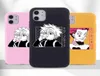 HUNTER X HUNTER KILLUA ZOLDYCK ANIME Téléphone Couverture pour iPhone 13 12 11 Pro Max xs XR Max 7 8 7Plus 8Plus Soft Candy Case Fundas Y15045509