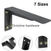 7 Sizes Triangle Folding Angle Bracket Heavy Support Adjustable Wall Mounted Bench Table Shelf Bracket Furniture Hardware