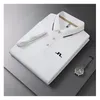 2024 Lindeberg Golf Polo بيع القميص البولو للرجال الربيع الصيفي الأعمال غير الرسمية قميص البولو القابل للتنفس للرجال 240412
