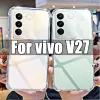 Étui doux du téléphone transparent pour vivo v27 hd tpu transparent couvercles shell pour vivo v 27 6,78 "pouces v2231.