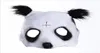 Halloween Party Cosplay panda face head mask Cro Panda Mask Newly Style Party Fancy Dress Novelty Latex cool mask3431264