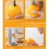 Máquina de extrator de suco de laranja elétrica comercial 10W Liquidificador de suco fresco bom espremedor liquidificador de suco de carne de frutas de frutas