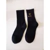 Strumpor Hosiery Sock Children's Autumn Winter Instagram Trendy Wool Hot Label Bird Versatil Academy Style Midlängd kan boxas