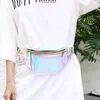 Waist Bags Holographic Bag Translucent Fanny Pack Hologram Beach Travel Waistbag Women Belt Bum Hip Pouch Money Phone Holder