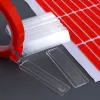 1Set transparente falsche Tipps Display Ständer mit Doppelklebeband Acrylgel Polnischer Halter DIY Maniküre zeigen Werkzeuge