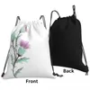 Rucksack Aquarell Thistle Rucksäcke Mode tragbare Kordelbeutel Bündel Taschenminger Tasche für Reisestudenten