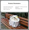 Cat Carriers Bag Teddy Short Chest Outer Strap Dog Warm Out Pet Shoulder Portable Backpack Fleece Winter