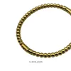 Bracelets de créateurs haut de gamme pour femmes Vancleff Beau bracelet Clover Bracelet simple Bracelet à perles étroites Fashion Fashion Original 1: 1 avec un vrai logo