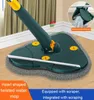 Telescopic Triangle Mop Selfwringing Extended Floor Squeeze Free Hand Washing Lazy Tool Rotate Household Cleaning 240412