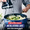 Pans tossina tossina ceramica in metallo in metallo lavastoviglie Safe 5q rosate padella antiaderente per cucina senza sforzo