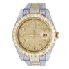 Luxury mirando completamente reloj helado para hombres mujeres top artesanía Única y caro diamante de mosang 1 1 5a relojes para hip hop industrial lujo 3830