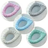 Toilet Seat Covers Autumn And Winter Thickened Warm Universal Zip O-type Ring With Handle Cover