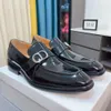 Orijinal İngiliz One Foot Pedal Loafers, High-End tabanlar, Moda İş Gündelik Deri Ayakkabı Erkekler İçin