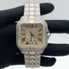 Luxury Looking Fully Watch Iced Out For Men woman Top craftsmanship Unique And Expensive Mosang diamond 1 1 5A Watchs For Hip Hop Industrial luxurious 6383