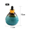 Storage Bottles 90ml Ceramic Essential Oil Dropper Bottle Diffuser Reusable Jar Salon SPA Supplies