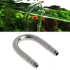 Accessori per pompa ad aria dell'acquario U tubi tipi sicuri per il sistema CO2 Connettore a forma di Ude per 4 mm i.d.Pipe B03E