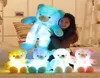 3050 cm Kolorowe świecące świecące Pluszowe zabawki dla niemowląt misie cudowne prezenty dla dzieci oświetlenie pluszowe zabawki świąteczne prezenty 5481801