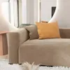 Pokrywa krzesła aksamitna sofa elastyczna okładka narożna lakierka w kształcie litery L Protektor Skóra Przyjazna skóra miękka 1/2/3/4 siedzenie 24 kolor