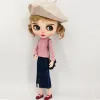 Blythe Dols Vêtements Pull d'hiver pour chaussures de poupée Boots OB24 AZONE Clothing Toys Accessoires