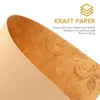 Wrap regalo 40 fogli di carta Kraft Accessori per lettere decorative per lettere decorative scrittura di messaggi