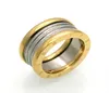 LOVE RING INOXDUX ACTIQUE DESIGNEMENTS DESSIGNEMENTS BIELLOGE FEMMES MEN Men Silver Gold Ring Classic Couple Simple Cadeaux de Noël N5835904