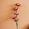 装飾的な花1PC人工シルクアザレアフラワーカラフルなシミュレーションロードデンドロン結婚式の装飾バレンタインデーギフトのための偽物