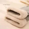 2024 Herbst- und Winter warme Handschuhe für Frauen Koreanische Version Kaltproof plus Vlies verdickter Fingerdeutsch Fleece Touchscreen Reiten Fleece -Handschuhe