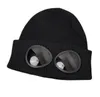 Deux verres d'objectif Lunes Bonsons hommes Chapeaux tricotés Caps Skull Caps extérieurs Femmes UNIESEX HIVER BON BONNE BLACH GRAY GARNET GORROS5802112