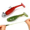 Spinpoler shad mini morbido richiamo di pesca in plastica da 3,5 cm TPR fluttuante fliring paddle coda da nuoto per bassi crappie trota di bassi