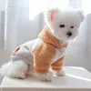 Abbigliamento per cani inverno cappotto caldo vestiti da compagnia per piccoli cani chihuahua Yorkie pug outfits forniture cuccioli