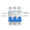 AC MCB 1P 2P 3P 4P 230V 400V 6KA MINI CURMBRAAK BREAKER Luchtschakelaar 10A 16A 20A 32A 40A 50A 63A Overbelasting Kortcircuitbeveiliging