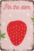 Прикрепите игру хвоста, Print Strawberry Berry Berry First 1 -й день рождения игра, ягода Sweet Clushberry Party Decer, Retro