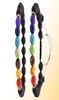 2019 10pclot Novo 7 Chakra Bracelet Men Black Lava Balance Balance Mercadas Reiki Buda Praça de Pedra Natural Yoga para Mulheres7931093